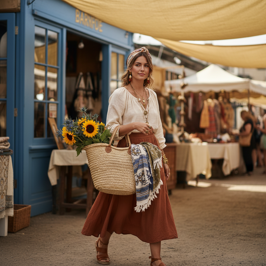 Threads of the Market: A Bohemian Weekend Story