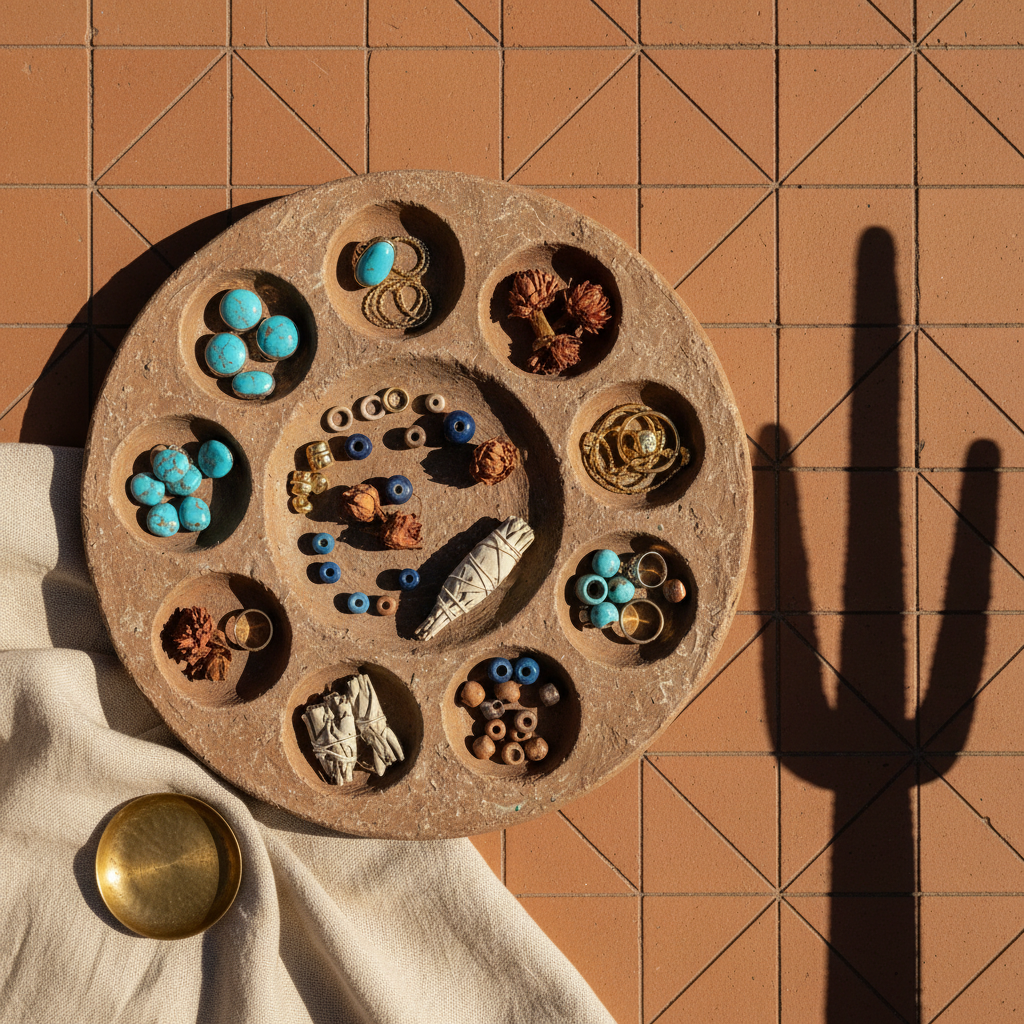 Desert Notes: Boho Accessories in Earthy Tones