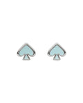 kate spade new york Everyday Spade Studs - color: Crisp Sky