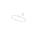 IEFWELL S925 Sterling Silver Satellite Chain Bracelet for Women - 1.2mm Satellite Bead Box Chains Bracelet, Hypoallergenic Sturdy Women's Silver Chain Bracelets, 6.5/7/7.5/8/8.5/9 Inches Jewelry Gifts