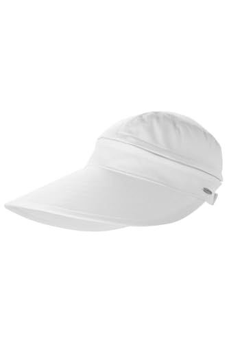Women's Zip-Off Visor - UPF 50+ Sun Protection - Bel Aire - color: White