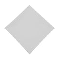100% Cotton Bandana 27x27 Large Solid Head Scarf for Men Women Thick Opaque Reusable Wrapping Cloth Gift & Lunch - color: Light Grey Single