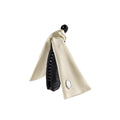 EVITA PERONI Banana Clip with Twistable Wings, Acetate Fabric Ponytail Holder No Damage Hair Clips for Thick Curly Hair Large Claw Clips Elegant Hair Accessories for Women, Apricot - color: Apricot