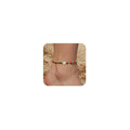 Honsny Ankle Bracelets for Women Initial Anklets Waterproof Boho Beaded Dainty Ankle Bracelets for Teen Letter Heart Handmade Adjustable Foot Chain Anklet Summer Vacation Colorful Jewelry Gift - style: L