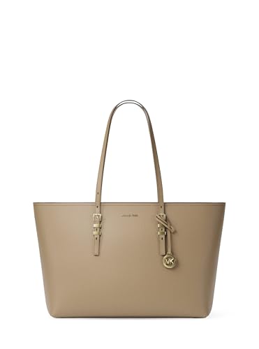 Michael Kors Quinn Large Tote - color: Gold-tone Hardware/Pebble Leather/Husk