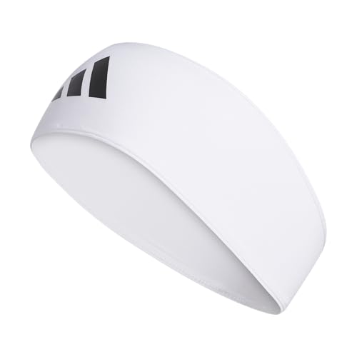 adidas Alphaskin Tie Headband - color: Wide/White/Black