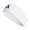 adidas Alphaskin Tie Headband - color: Wide/White/Black