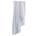 Harewom Lightweight Gauze Linen Feeling Shawl Wraps for Women Beach Summer Scarf for Evening Wedding Dresses - color: Shawl Wraps - White
