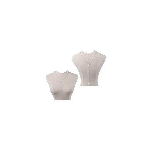 HUNO Sexy The Bikini Back Necklace Pearl Backdrop Necklace Body Chain for Women Bridal Jewelry - color: Silver