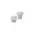 HUNO Sexy The Bikini Back Necklace Pearl Backdrop Necklace Body Chain for Women Bridal Jewelry - color: Silver