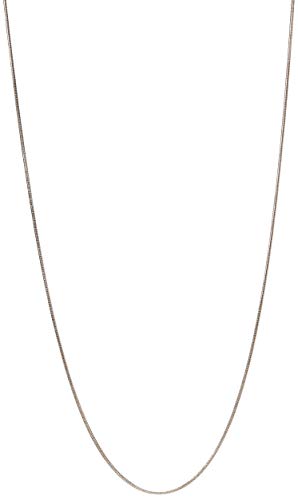 Snake Chain Necklace White Brightening 24pcs 925 Silver Plated 1.2mm DIY Shining Link with Lobster Clasps for Jewelry Making (18 inch, Shining White Brightening) - size: 18 inch
