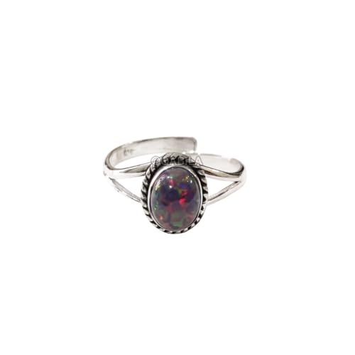 Natural Ring, Gemstone Ring, Birthstone, Twisted Bohemian Ring, 925 Sterling Silver Jewelry, Toe Ring, Christmas Gift, Handmade Adjustable Ring, Womens Ring