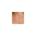 Dainty Gold Necklaces for Women Trendy Non Tarnish 14K Gold Plated Cubic Zirconia Necklace Layered Simple Cute Four Leaf Clover Choker Jewelry Birthday Gifts - color: Silver, style: Glossy-2