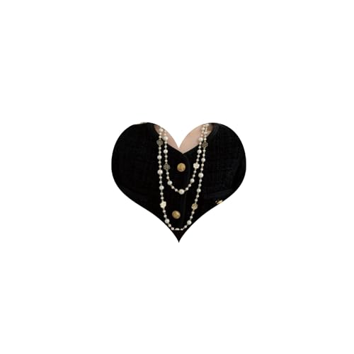 Layered Pearl Necklaces for Women Big Pearl Long Chain Necklace Dainty Faux Pearl Necklaces Statement Sweater Strand Chain Jewelry - style: SetE