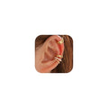 LOLIAS 4 Pairs Ear Cuffs Non Piercing - 14K Gold Plated Ear Cuff Earrings for Women Ear Cuff for Non Pierced Ears Clip on Cartilage Earring Adjustable Fake Earrings Set - style: Chunky-14K Gold Plated