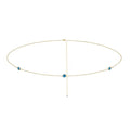 VIROMY Gold Waist Beads Chain for Women Waterproof Belly Chain Body Belt Chain Beach Accessories Body Women's Jewelry - style: Style E-GD