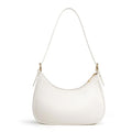 Missnine Purses for Women, Shoulder Bag Small Handbags Vegan Leather Underarm Bags Trendy Hobo Cute Clutch Purse - color: 1-white【adjustable Strap】