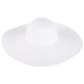 Women Wide Brim Sun Straw Hat Floppy Foldable Roll Up Beach Cap UPF 50 Summer Hat for Holiday Traveling Daily Wearing (Black) - color: White