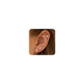 VRIUA 20G Tiny Flat Back Earrings for Women - 14K Gold/Silver Plated Small Flat Back Stud Earrings Hypoallergenic Cartilage Helix Piercing Jewelry - color: 5/6/7mm-Stars Sun Flat Silver