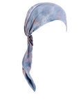 Chemo Headwear for Women Pre-Tied Head Scarf Headwraps Soft Turbans Cancer Hats Chemo Beanie Coverings Scarves - color: Camouflage Gray