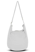 Your Cozy Hobo Sling Bags For Women Crossbody Bag Thai Top Handmade Shoulder Bag with Adjustable Strap - color: Off-white