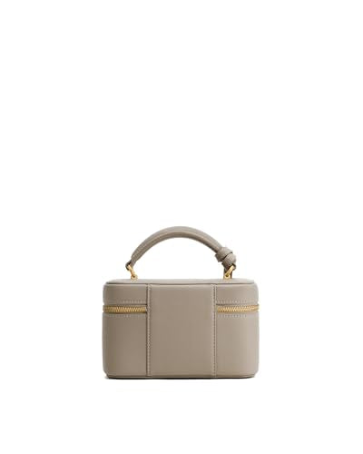 JW PEI Women's Cleo Box Shape Top Handle Bag - color: Taupe
