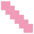 Motique Accessories Solid Color Bandana - Set of 6 Bandannas - color: Pink