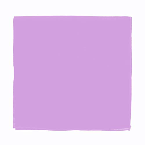 Motique Accessories Solid Color Bandana - Set of 4 - color: Lavender Pink