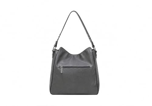 Montana West Hobo Bag for Women Crossbody Purse and Handbags Ladies Chic Shoulder Bags - color: Gray