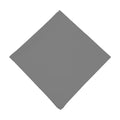 100% Cotton Bandana 27x27 Large Solid Head Scarf for Men Women Thick Opaque Reusable Wrapping Cloth Gift & Lunch - color: Dark Grey Single