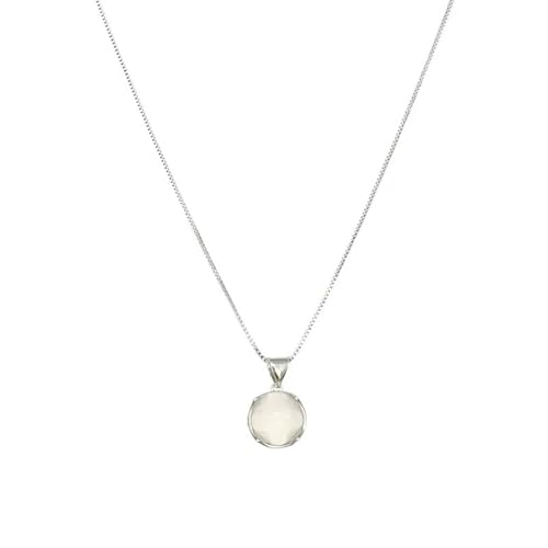 Gold Necklaces for Women Gifts - 14K Gold Plated Necklace for Women Necklaces for Her Tiny Fashion Jewelry for Teens，for Women Friends Jewelry Gifts，Necklace Gold Jewelry Birthday Gifts - style: White Jade Marrow Pendant Necklace