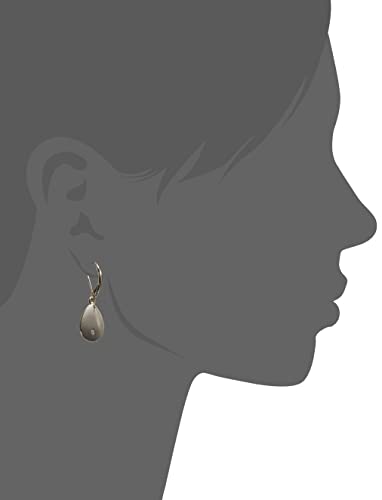 Nine West Women's Drop Earrings, Fashion Jewelry Accessories for Everyday and Special Occasion Wear, Lightweight Statement Earrings for Day and Evening Looks - color: Teardrop - Silver