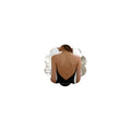 Rhinestone Back Chain Necklace for Women Bridal Wedding Sexy Rhinestone Backdrop Chain Waist Belly Chains Trendy Body Chains Jewelry - style: D-GoldC