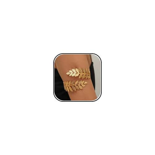 Frodete Arm Cuff Bracelet for Women Gold Upper Arm Jewelry Bangle Cuff Bracelets Starfish Shell Beach Jewelry Trendy Stuff Gifts - color: D5:arm cuff