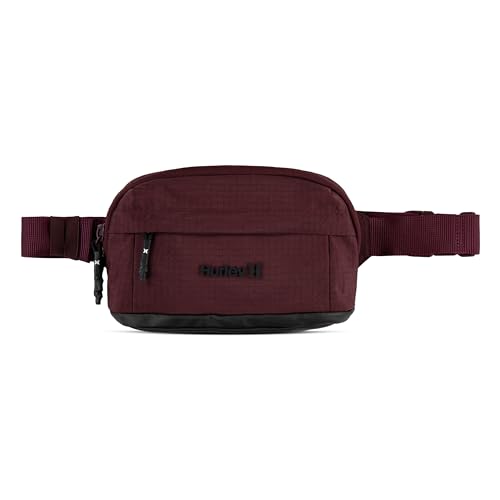 Hurley Crossbody Bag - color: Deep Maroon