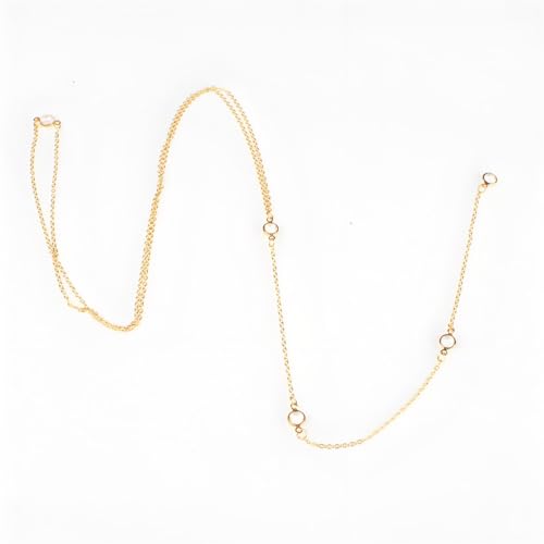 Rhinestone Back Chain Necklace for Women Bridal Wedding Sexy Rhinestone Backdrop Chain Waist Belly Chains Trendy Body Chains Jewelry - style: 4Gold