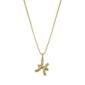 James Michelle Bubble Zodiac Necklace for Women – 3-Year Color Guarantee – Waterproof, Non-Tarnish, Hypoallergenic, Gold PVD Coated – Great for Beach, Wedding, Gifts - style: Picses