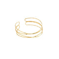 Choistily Arm Cuff Bracelet Gold Cuff Bracelet Silver Cuff Bracelet Arm Cuff Upper Arm Cuff Bracelet Jewelry Gift for Women - color: gold
