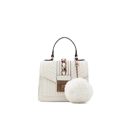 ALDO Women's Regular Jerilini Top Handle Bag - color: Bone Multi, size: Small