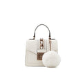 ALDO Women's Regular Jerilini Top Handle Bag - color: Bone Multi, size: Small