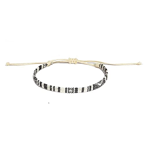 Beach Bracelet Set for Men and Women, Surfer Men Bracelet, Braided Boho Summer Bracelets Adjustable Men's Bracelet Handmade Women Bracelet String Rope Ankle Bracelets Birthday Gift - style: 5pcs boho bracelet