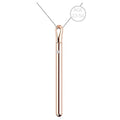 Rose Gold Necklaces for Women Long Pendant Necklace with Adjustable Chain Necklace Extender, Rechargeable Necklace Jewelry for Women Trendy