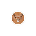 Sora Tuki Cowgirl Necklace Western Necklaces for Women Cowboy Necklace Country Necklace Cowgirl Jewelry for Women Western Choker Necklaces Boho Necklace for Women Turquoise Bead Leather Necklace - style: 1 - Heart
