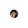 16G Titanium Flat Back Earrings for Women Conch/Helix/Foward Helix/Tragus/Hypoallergenic Piercing Jewelry Internal Thread Cartilage Stud Gold Silver CZ Branch Earrings - color: Silver-For Wearer Left Ear