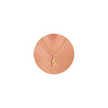 VRIUA Gold Necklace for Women - 14K Gold Plated Dainty Italian Horn Star of David Butterfly Bow Sun Lotus Volleyball Baseball Cowboy Boots Necklace Jewelry Everyday for Women - style: Conch