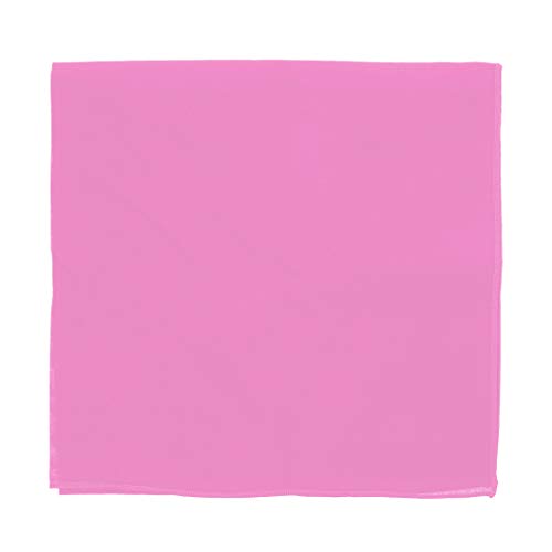 Motique Accessories Solid Color Bandana - Set of 4 - color: Lavender Pink
