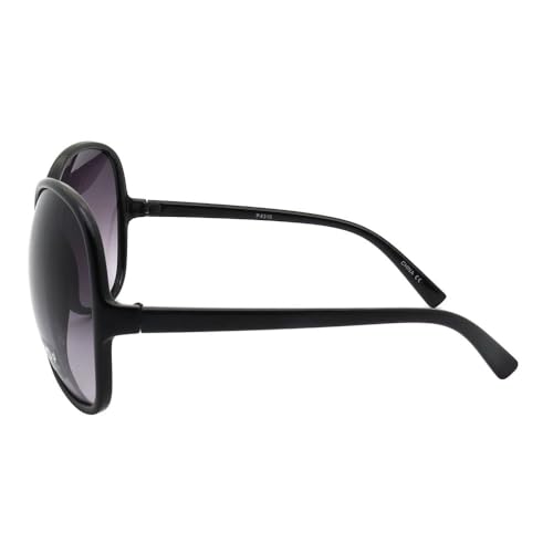 Pop Fashionwear Jackie O Round Women's Oversized Celebrity Vintage Retro Sunglasses