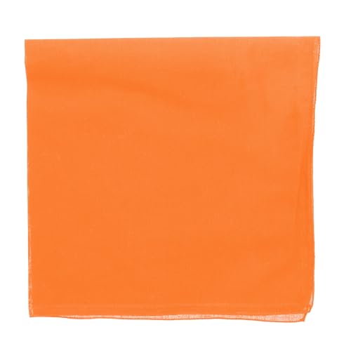 Motique Accessories Solid Color Bandana - color: Light Orange