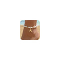 Fesciory Shell Ankle Bracelets for Women, Gold Plated Boho Anklet Set with Pearl Beads Starfish Conch Seashell, Adjustable Summer Beach Hawaiian Foot Jewelry Gift - style: Starfish Stone