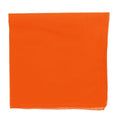 Motique Accessories Solid Color Bandana - color: Orange